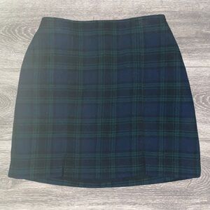 Hollister Ultra High-Rise Skirt in Blue and Green